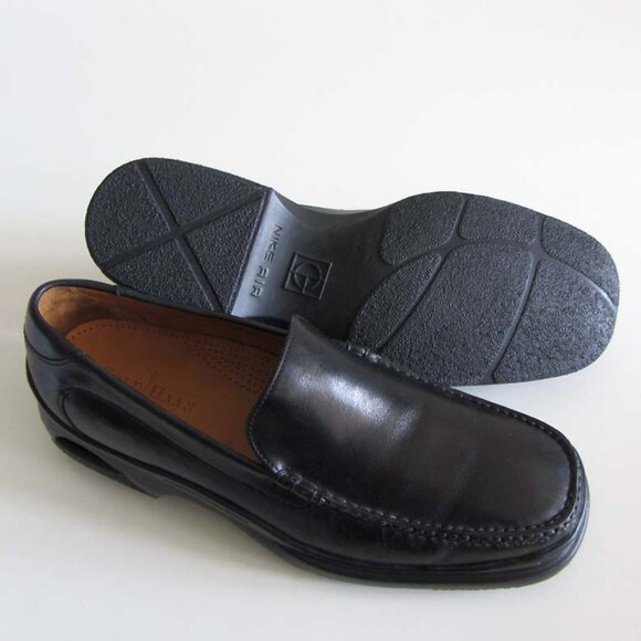 new COLE HAAN NIKE AIR Santa Barbara black loafers 11 W - Picture 2 of 8